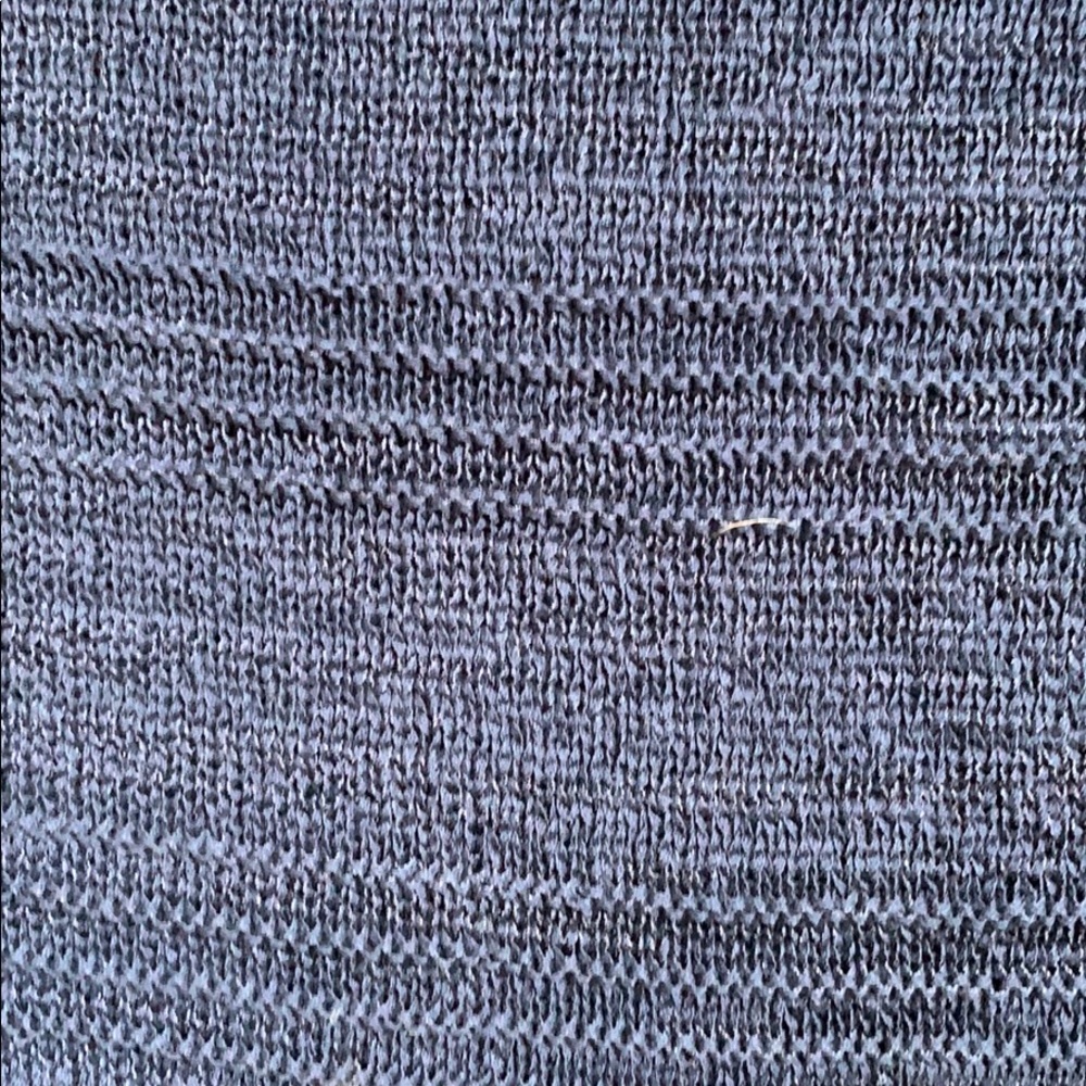 Blue long sleeve sweater